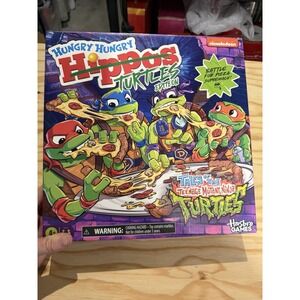 Hungry Hungry Hippos TMNT Turtles Edition Hasbro Nickelodeon Complete